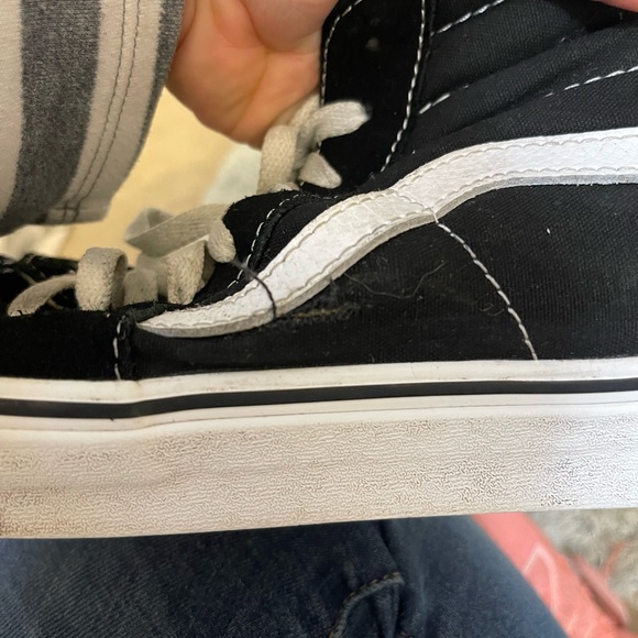 Vans Mens Black 500714 Old Skool Canvas Suede Lace Up Sneakers Size US 11 - Picture 8 of 8